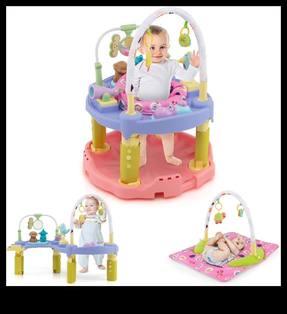 Priecīgi lēcieni: aktīva spēle mazuļa fiziskajai veselībai