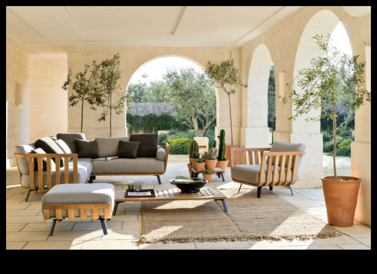 Skulpturāls miers: jauni dārza mēbeļu brīnumi