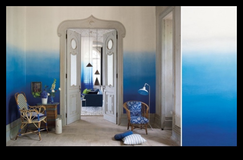 Kā izveidot harmonisku krāsu saplūšanu interjera dekorā?