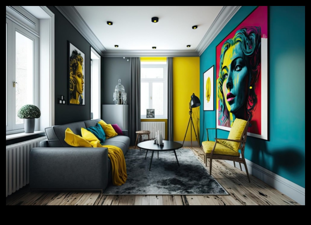 Kā izveidot harmonisku krāsu saplūšanu interjera dekorā?