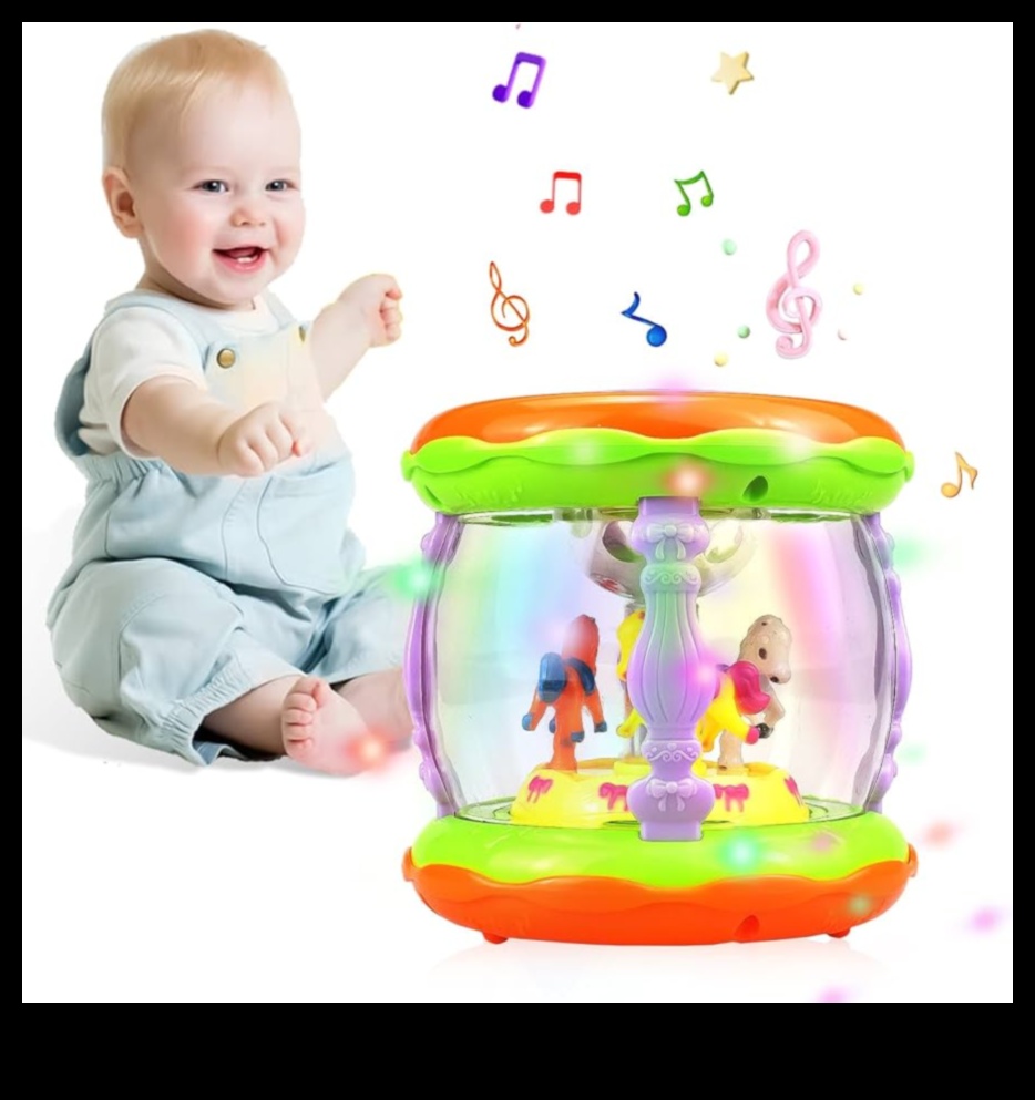 Sensorā simfonija: iesaistiet mazuļa jutekļus ar rotaļlietām