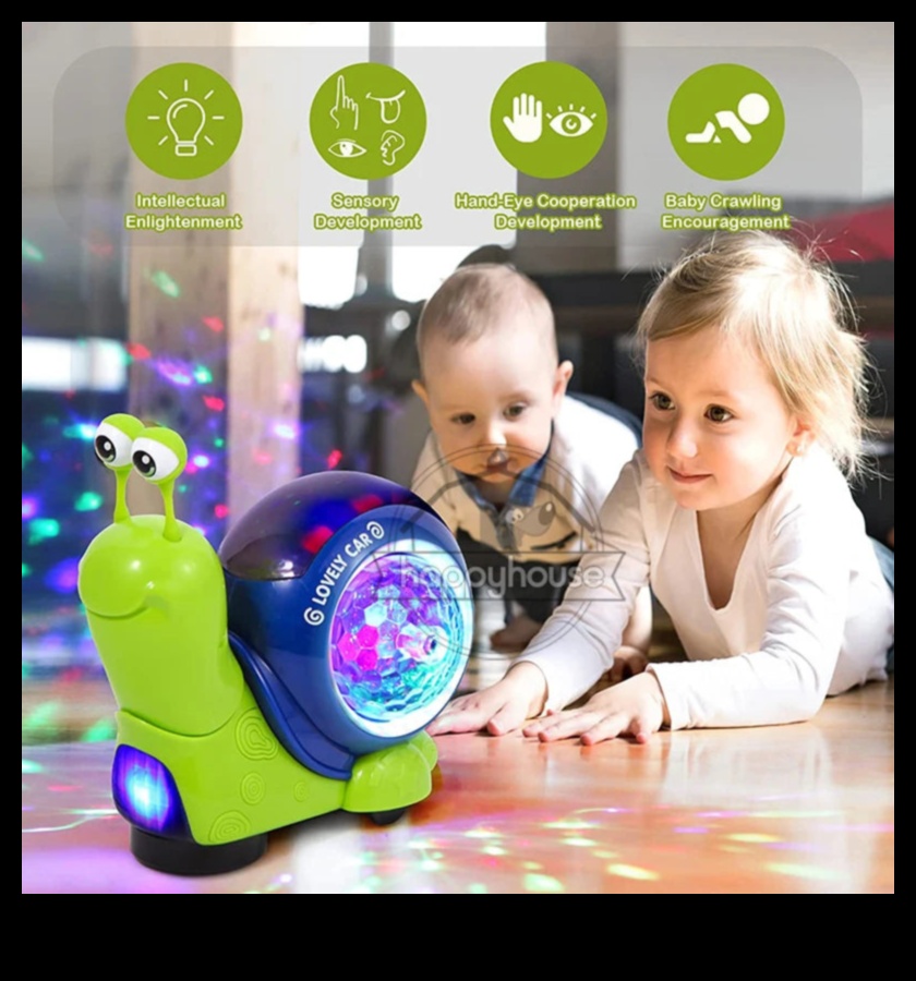 Sensorā simfonija: iesaistiet mazuļa jutekļus ar rotaļlietām