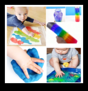 Sensoriskais krāšņums: uzlabojiet mazuļa pieredzi, izmantojot aktivitātes