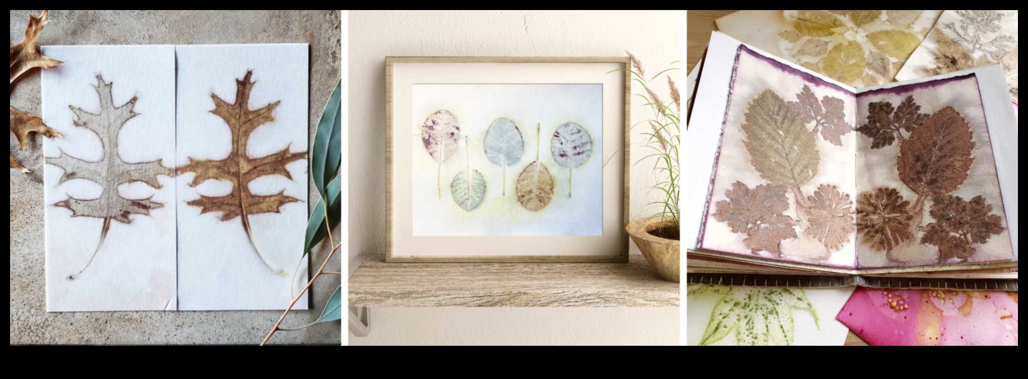 Papīra izgatavošana ar botāniskām izdrukām: dabas iedvesmotas mākslas radīšana