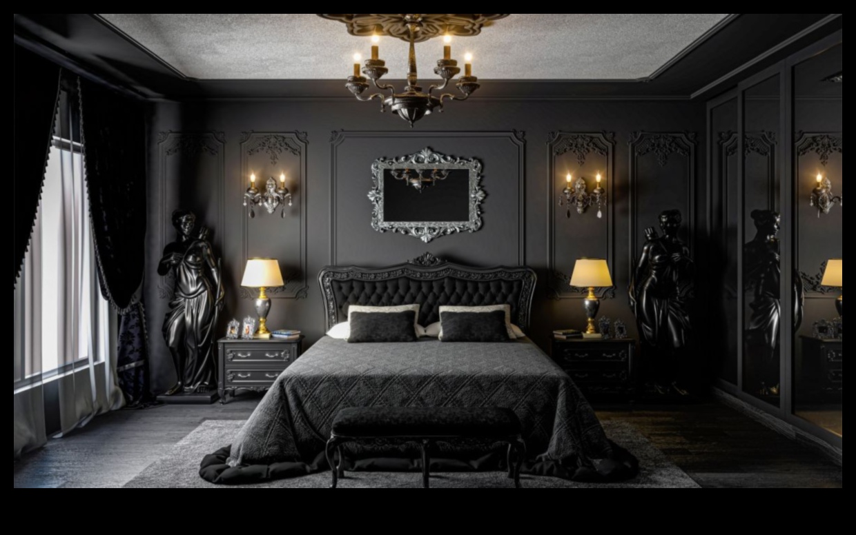 Gotikas stila mājas dekoru iedvesmas