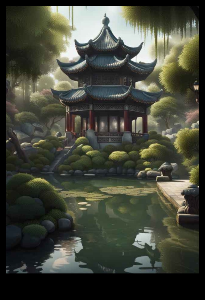 Dārza simfonija: aptveriet mieru ar mākslinieciskiem elementiem