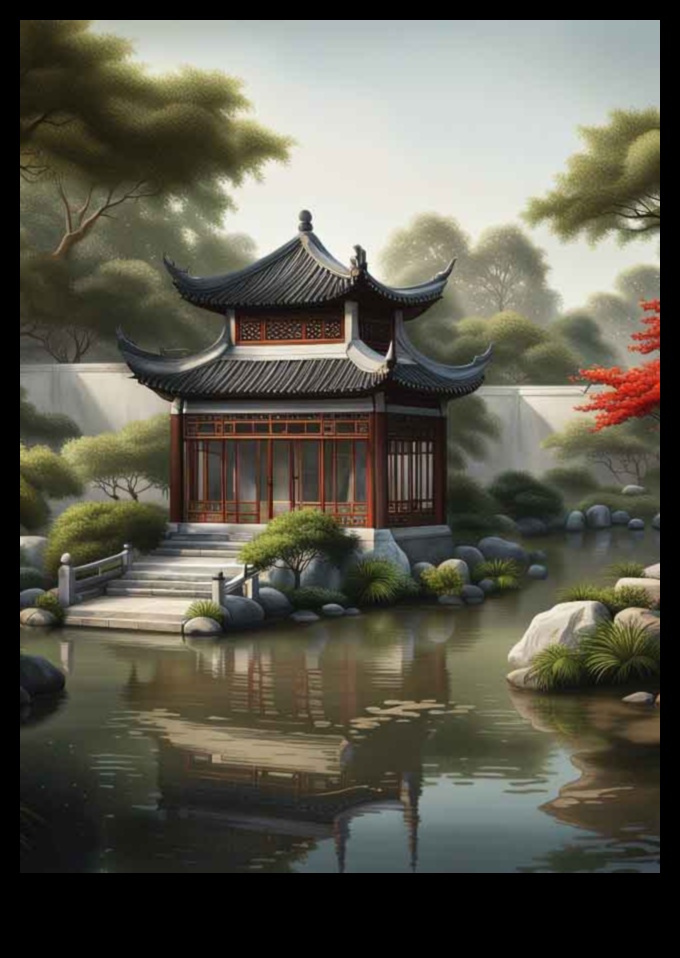 Dārza simfonija: aptveriet mieru ar mākslinieciskiem elementiem