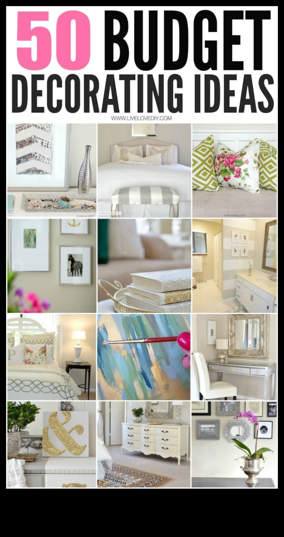 DIY mājas dekorēšanas projekti katram budžetam 4 Rokasgrāmata iesācējiem: savas mājas pārveidošana ar dekoru