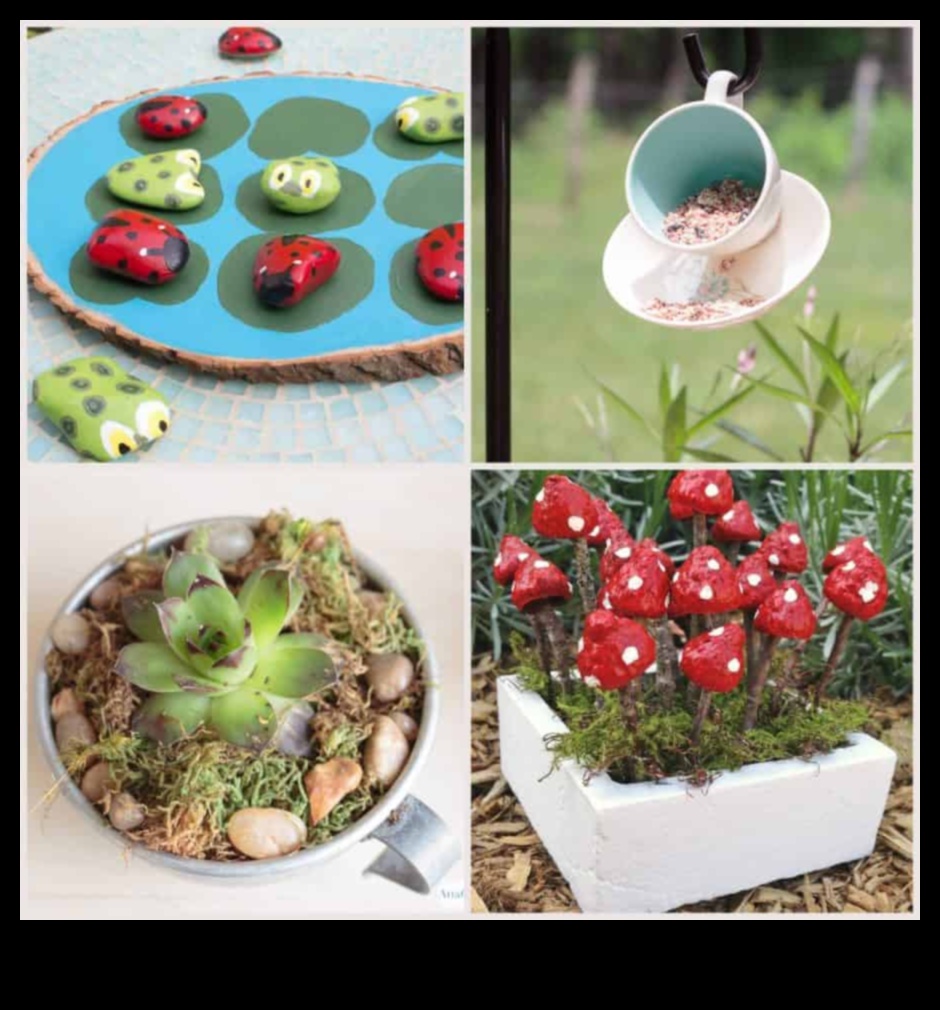 Savdabīgi brīnumi: uzlabojiet savu telpu ar dārza dekoru