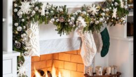 DIY Ziemassvētku kamīns: mājīga svētku pavarda izveide