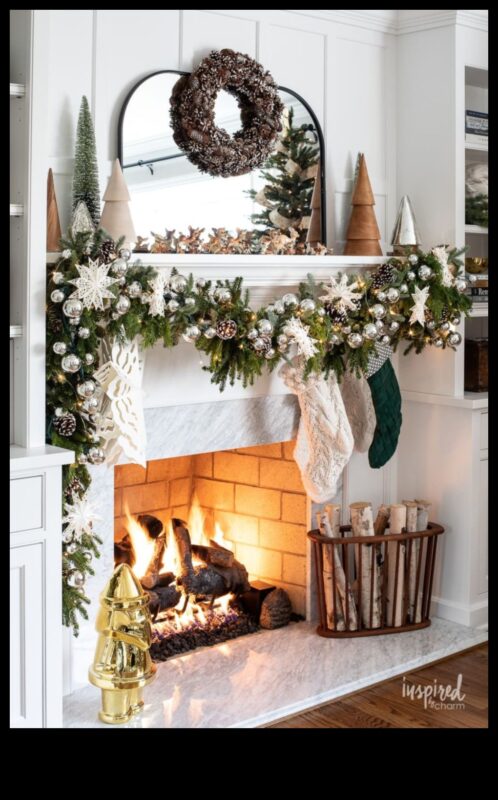 DIY Ziemassvētku kamīns: mājīga svētku pavarda izveide