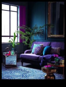 Kā izveidot harmonisku krāsu saplūšanu interjera dekorā?