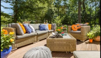 Rustic Chic: stilīgas mēbeles jūsu āra svētlaimei