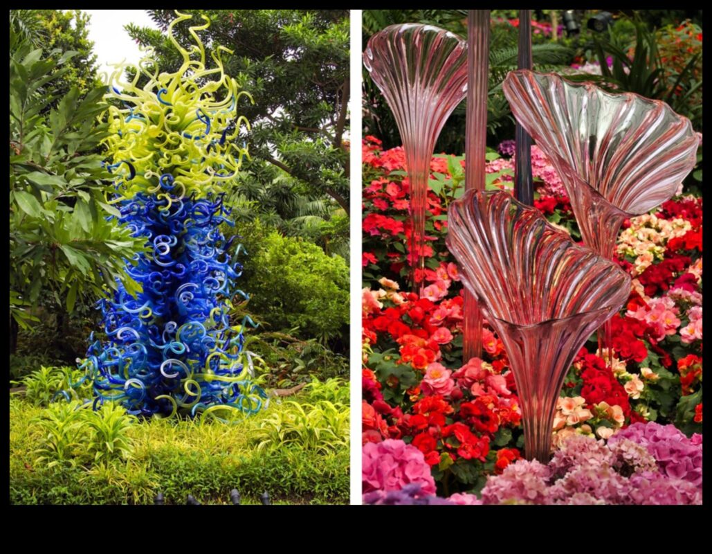 Mākslinieciski ziedi: orientēšanās āra šedevru valdzināšanā