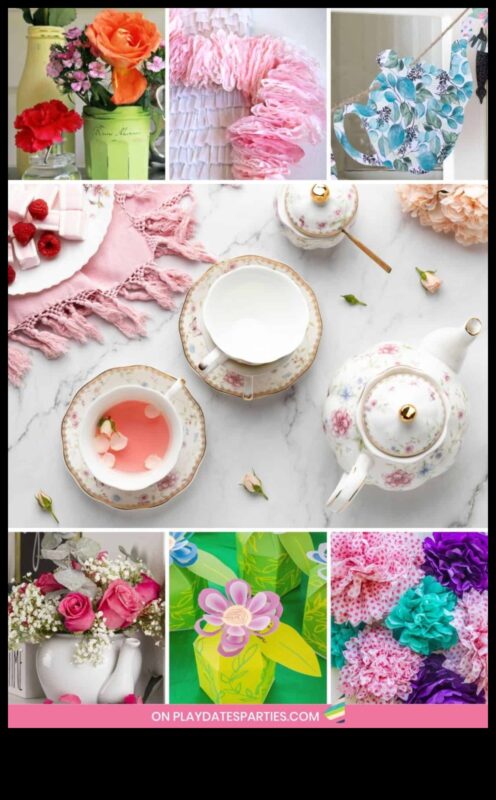 Pavasara tējas ballīte: DIY amatniecība elegantām sapulcēm